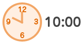 10：00