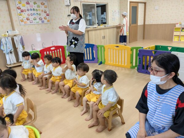 7/16 りんごの木　お誕生日会