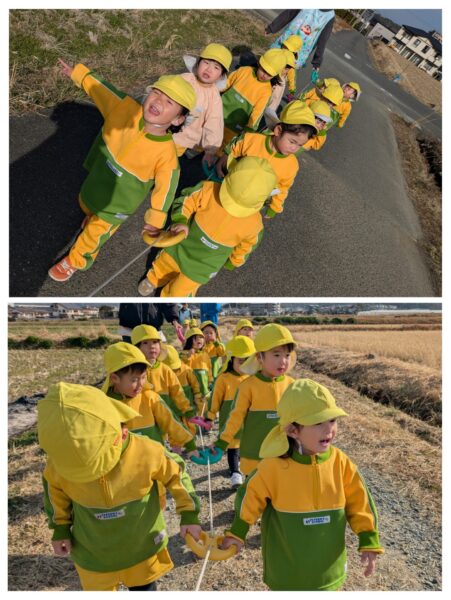 ちゅうりっぷ組　散歩