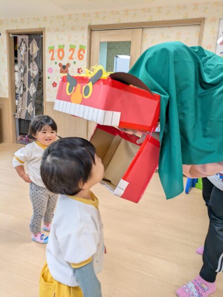 りんごの木　もちつき