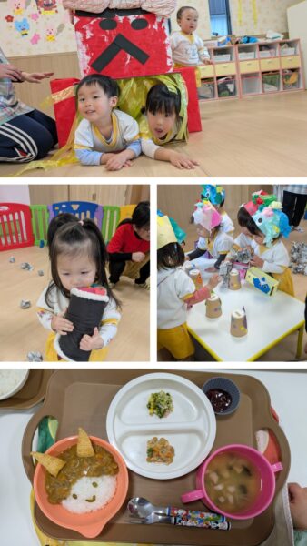 りんごの木　豆まき