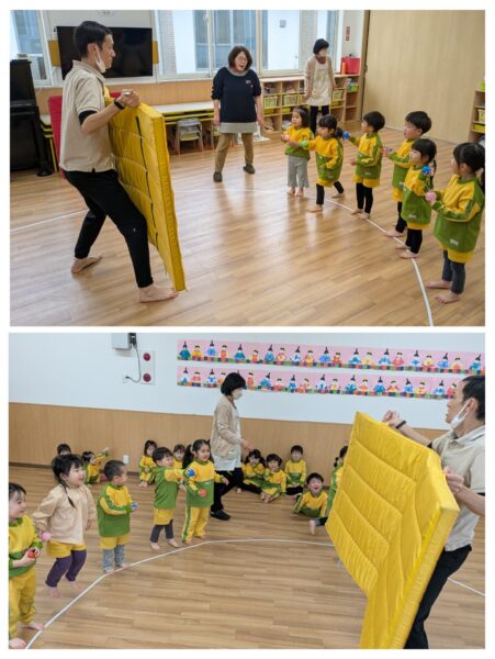 ちゅうりっぷ組　運動遊び