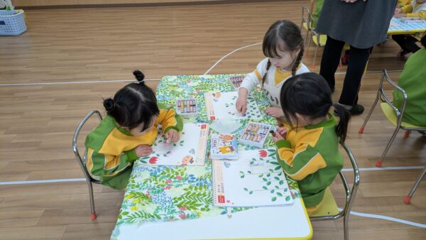 ちゅうりっぷ組　クレヨンのワーク