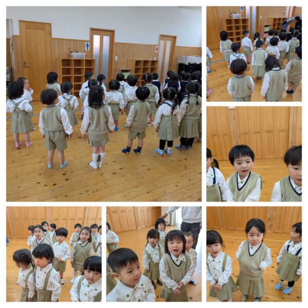 Our first singing lesson