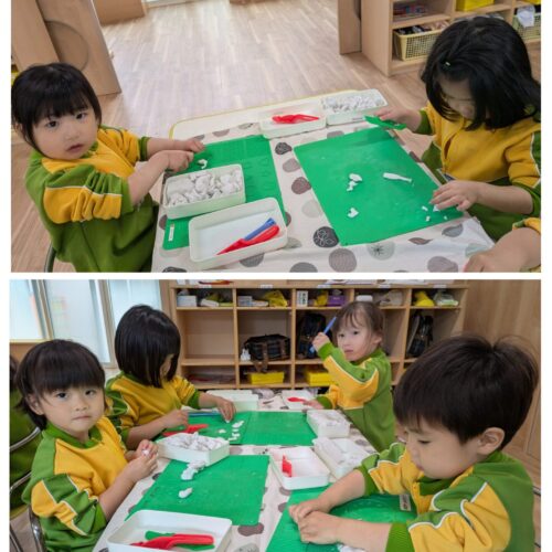 うめ組　運動遊び·粘土遊び