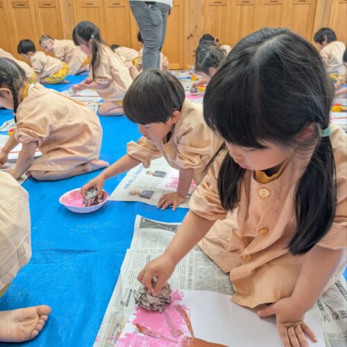 We had our first Art Lesson!🌸