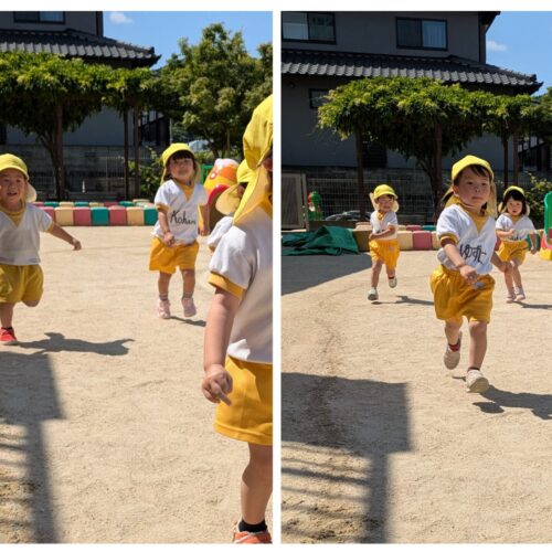 うめ組　かけっこ遊び·園庭遊び