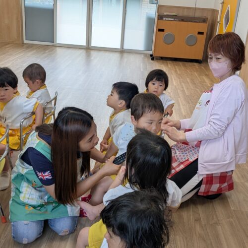 今日のすみれ1組さん