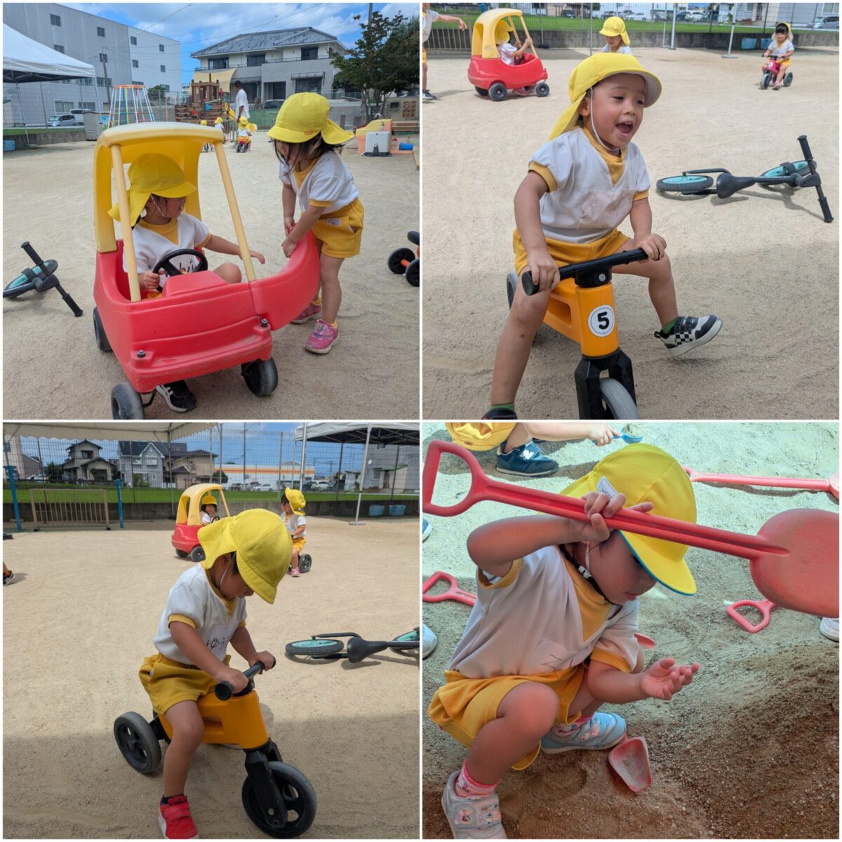 うめ組　避難訓練·外遊び