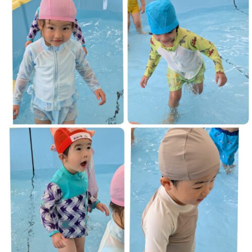 🐻Bear Class First Pool Day💦